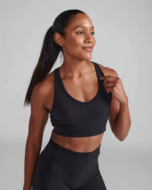 2XU Motion Racerback Bra Black