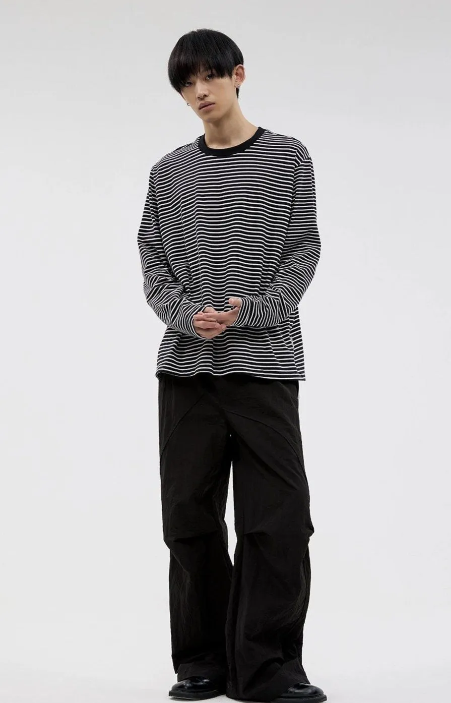 Adjustable Versatile Color Track Pants