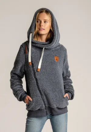 Bliss Sherpa Denim Hoodie