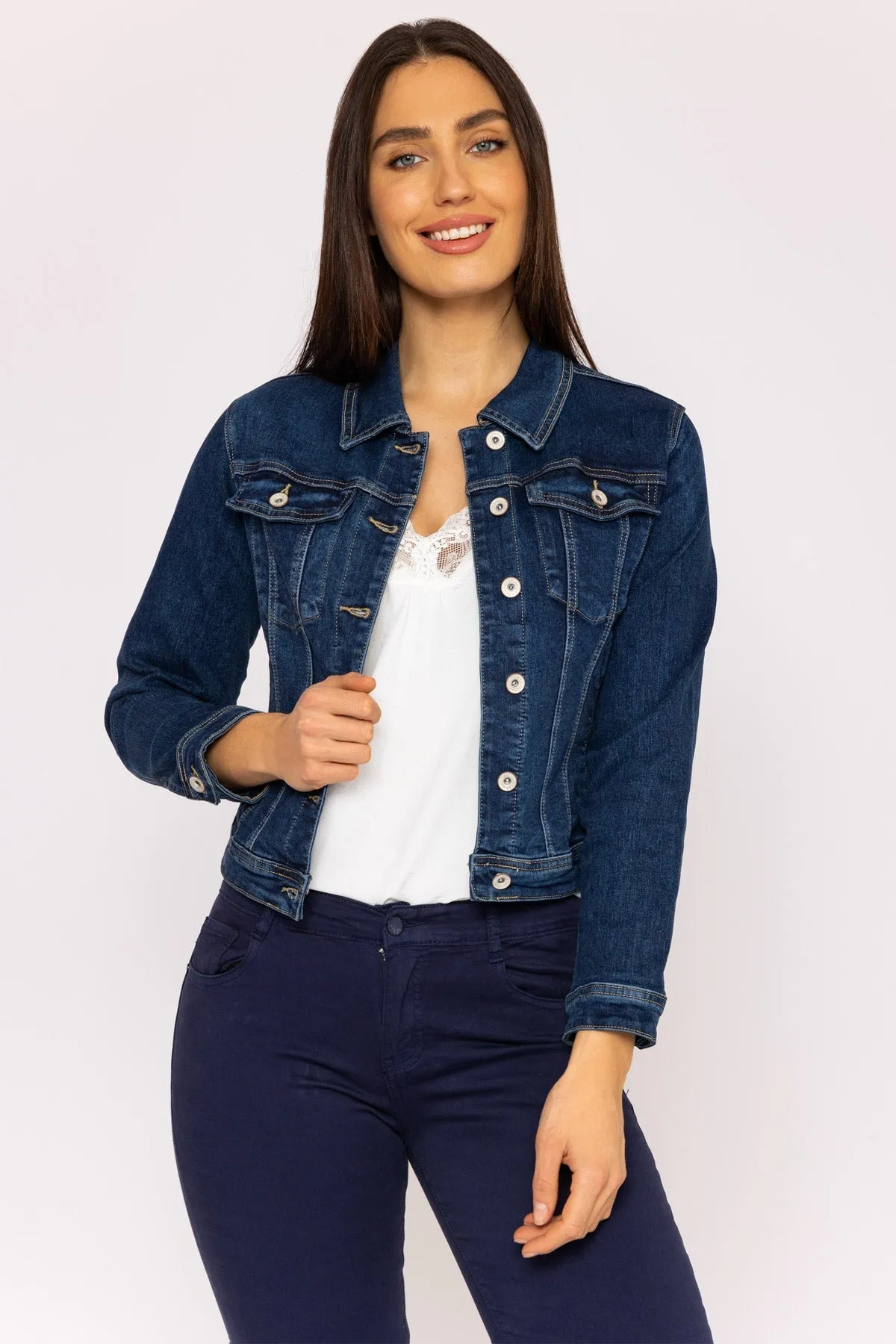 Denim Jacket in Dark Blue