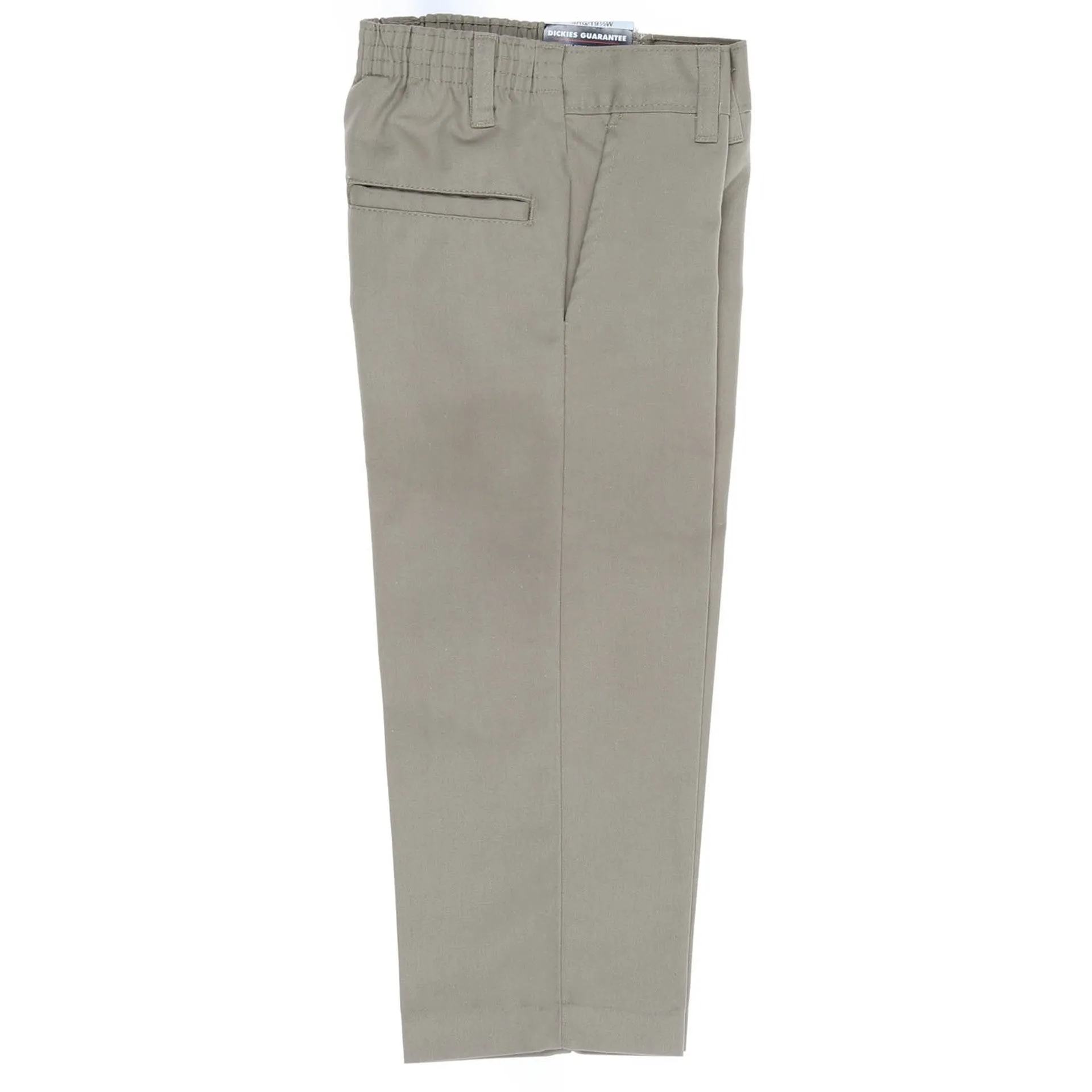 Dickies Boys' Flat Front Pant (4-7) - Khaki