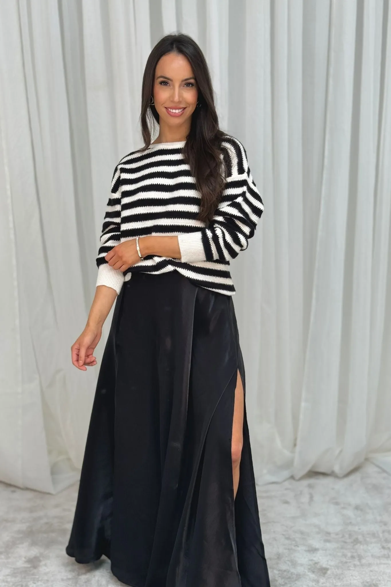 Elsa Maxi Skirt In Black