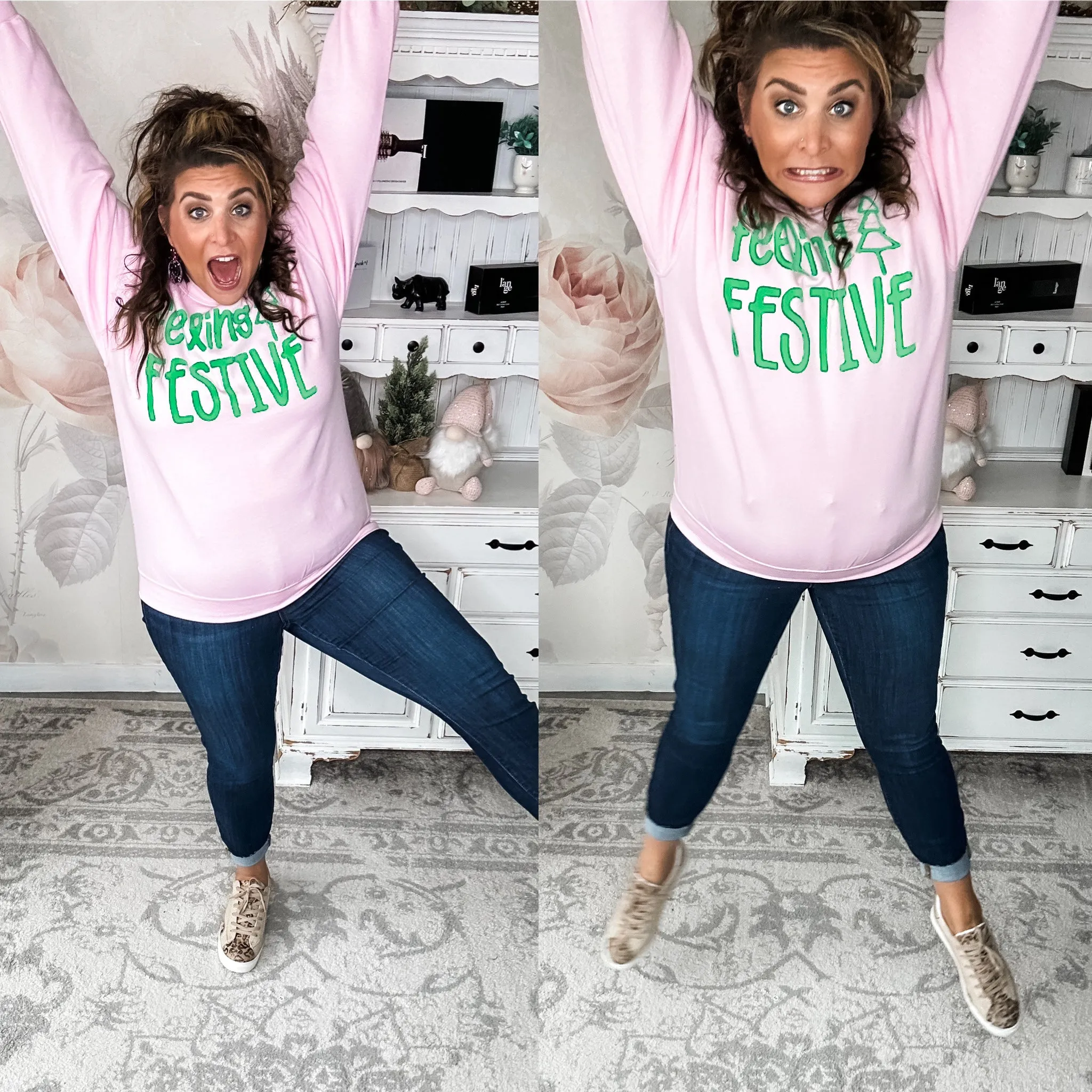 Feeling Festive Pullover Sweatshirt