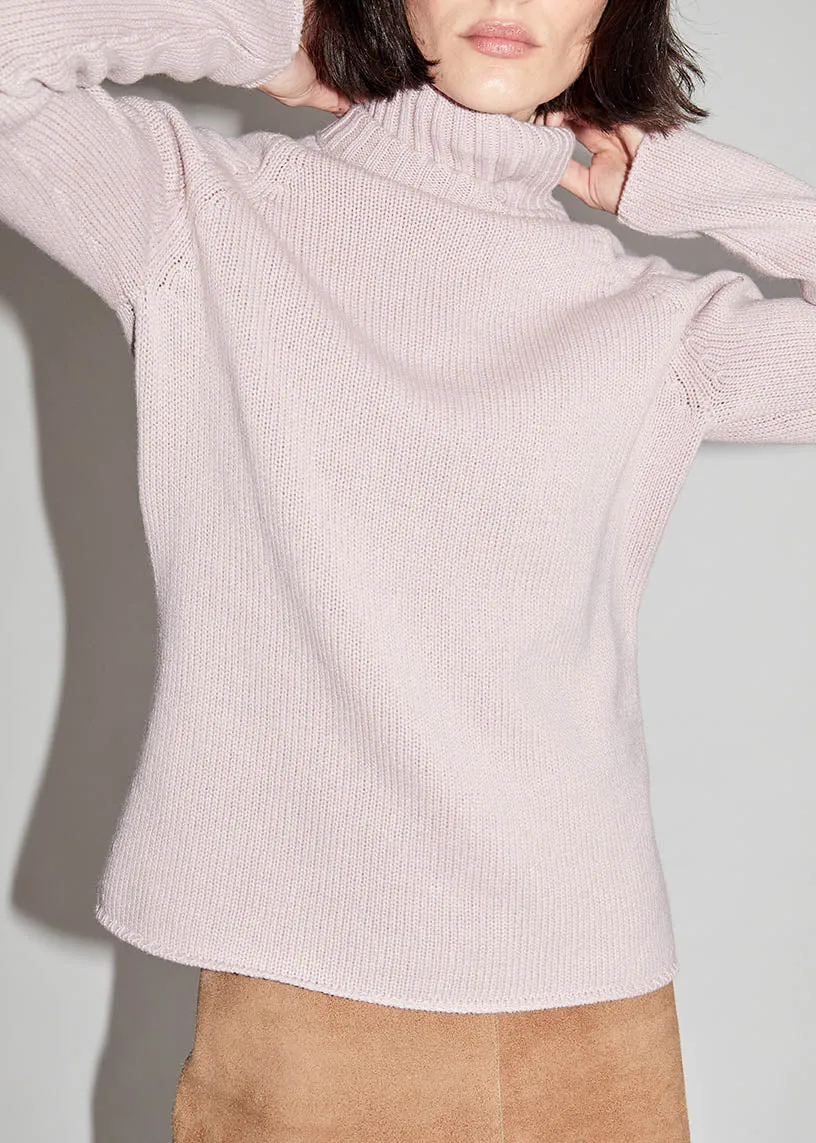 Fitted Cashmere Turtleneck - More Colors