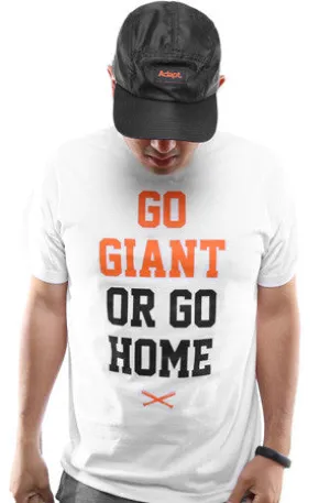 Go Giant (Men's White Tee)