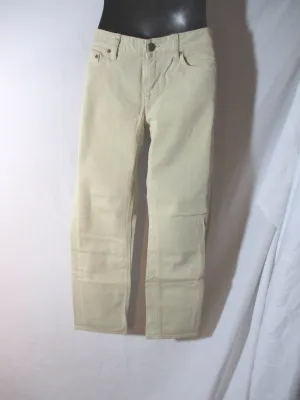 J. CREW MATCHSTICK Capri Crop Pants 28 BEIGE TAN