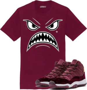 Jordan 11 Velvet Sneaker Tees Shirt to Match - OREO WARFACE