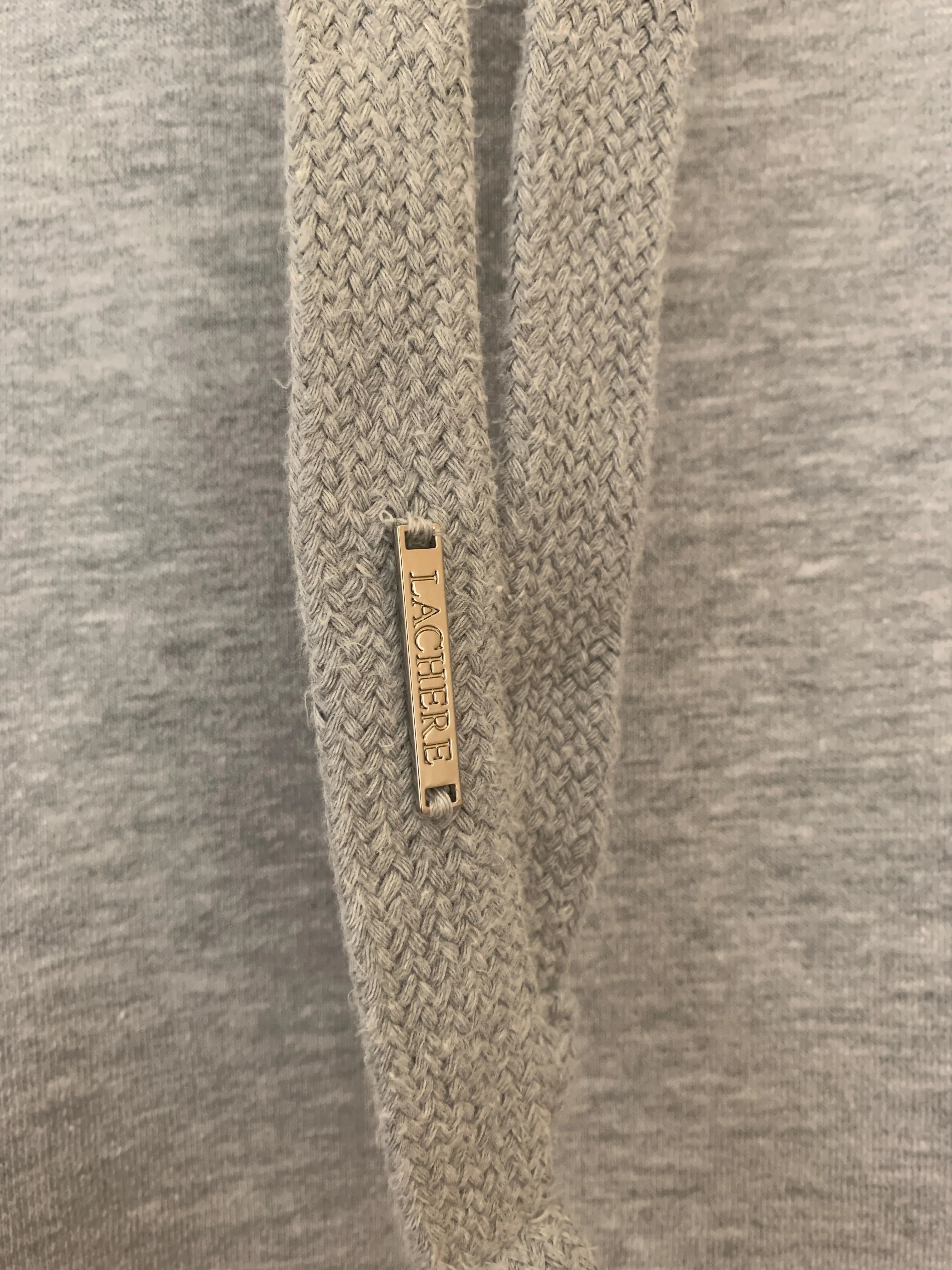 LACHERE Basic Hoodie, Grey