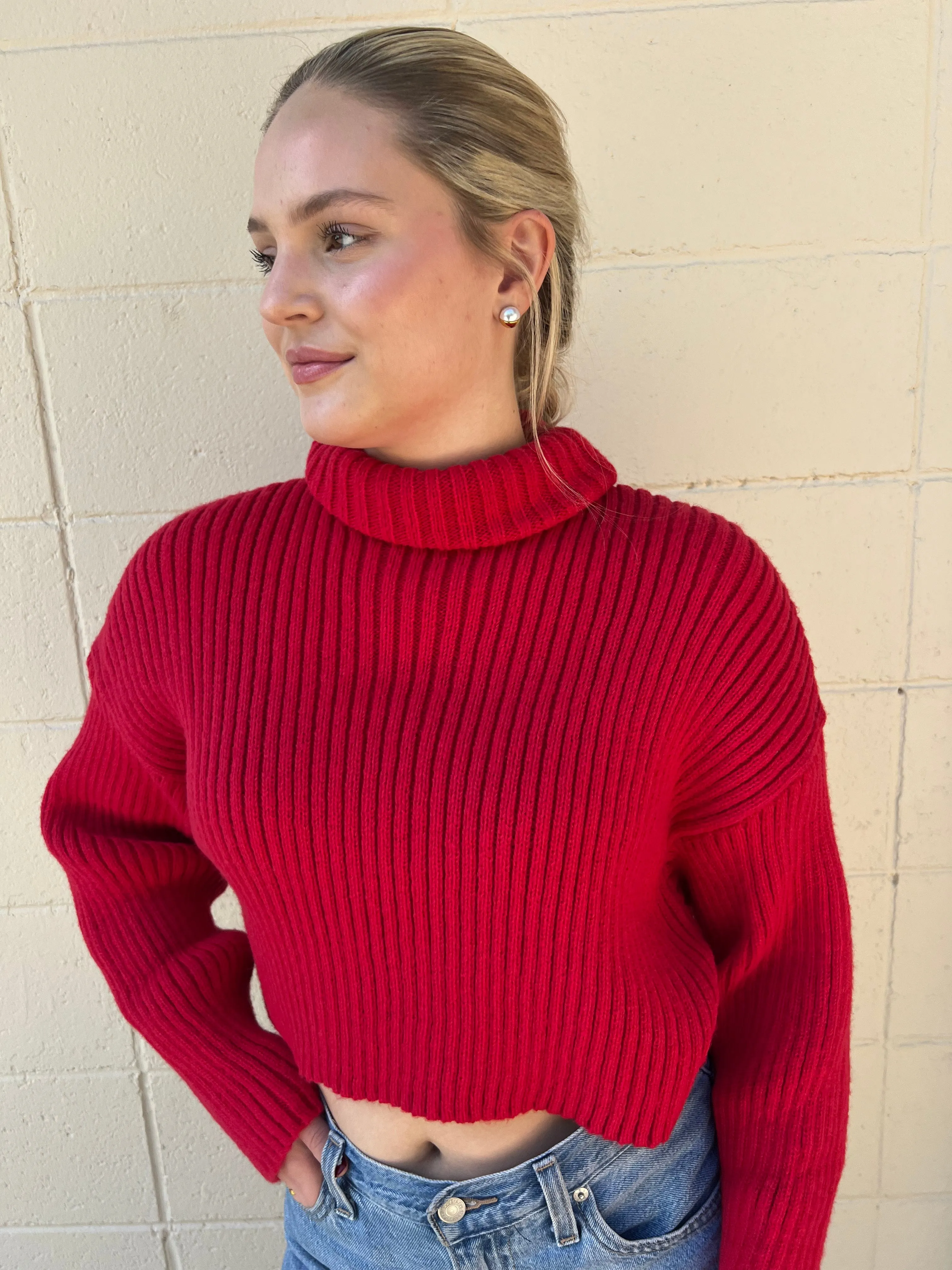 Luna Cropped Sweater