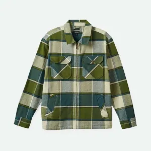 Men's Motor Zip Jacket - Blue Mirage/Dill Plaid