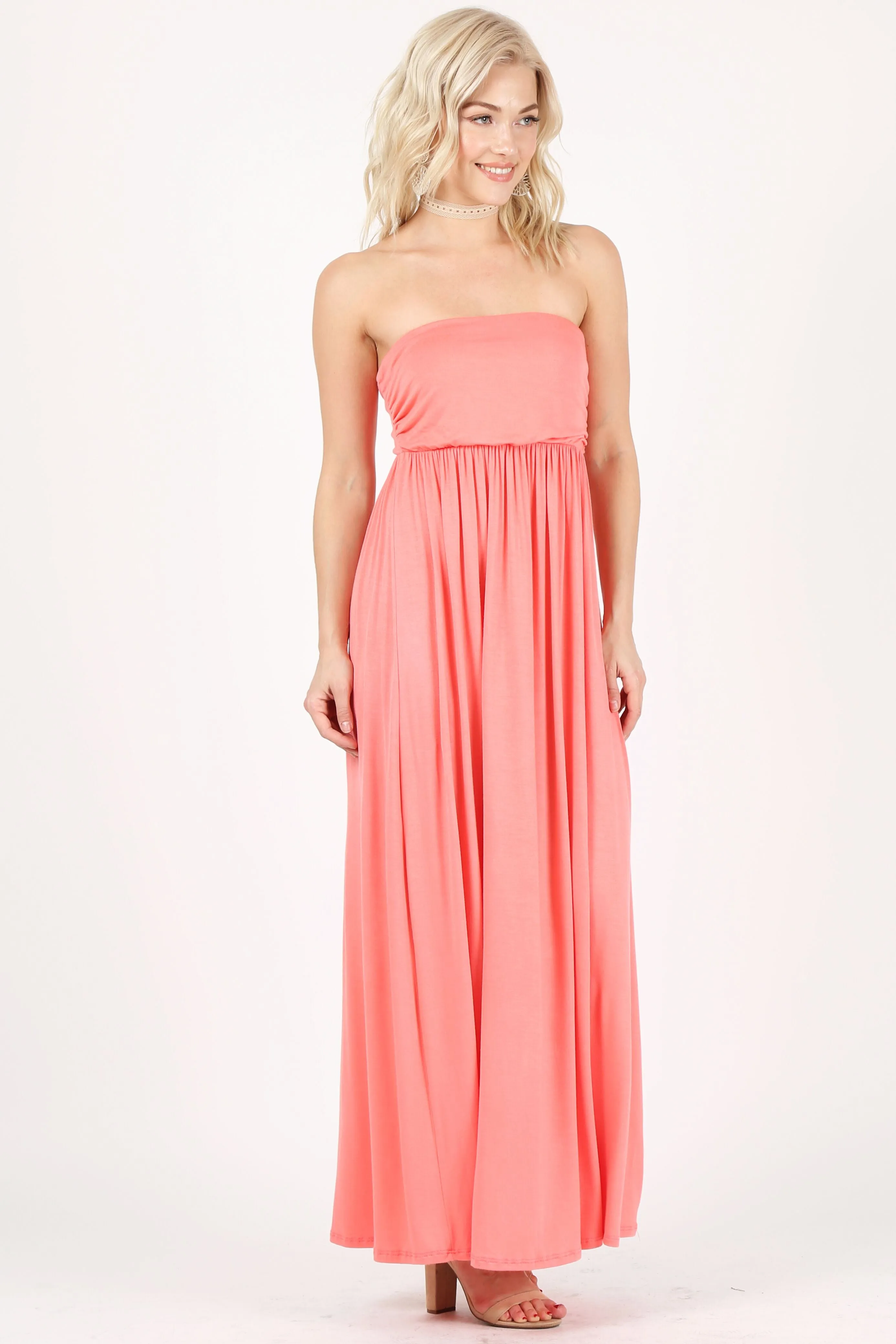 Nothing to Hide Strapless Maxi