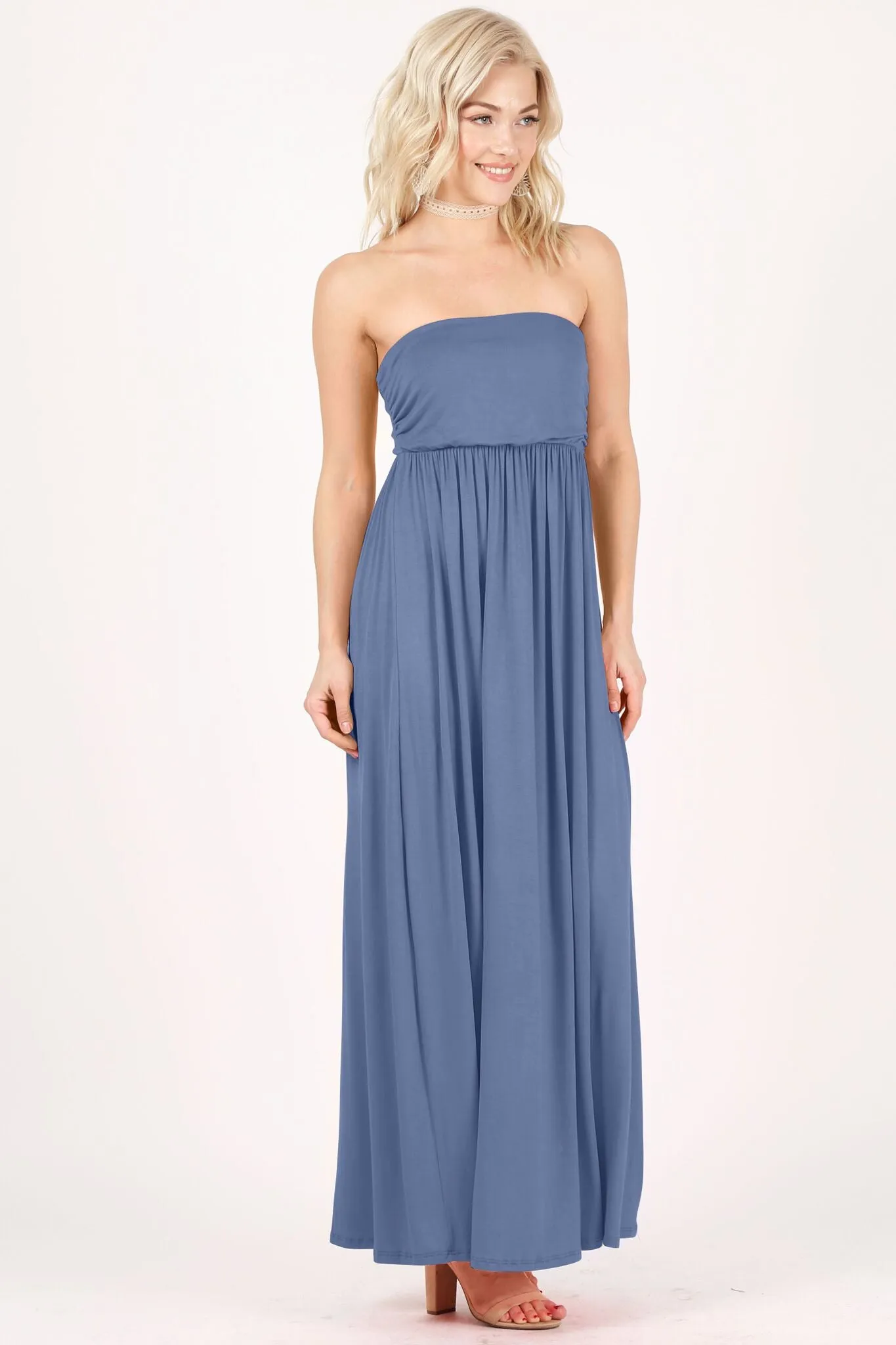 Nothing to Hide Strapless Maxi