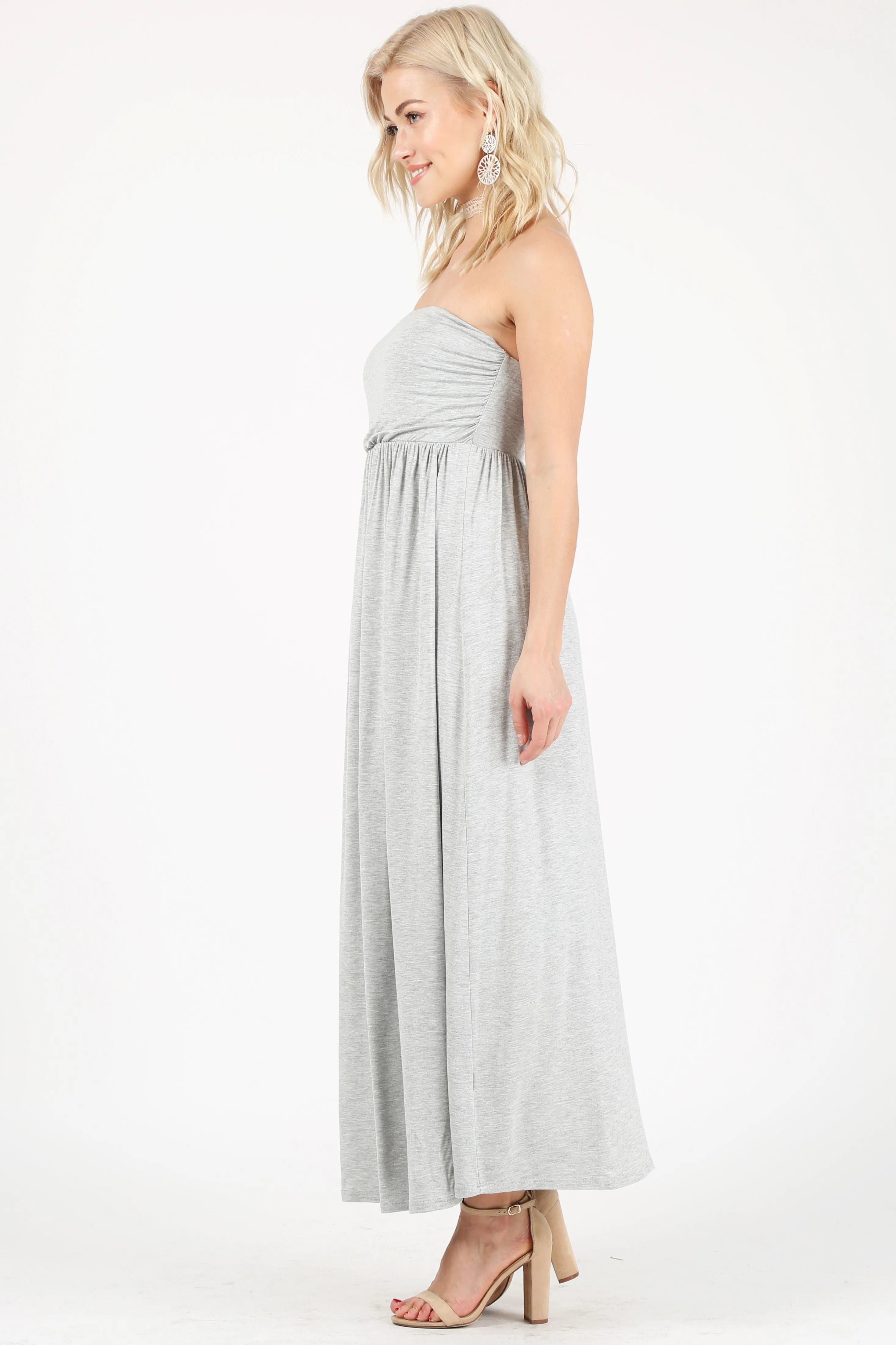 Nothing to Hide Strapless Maxi