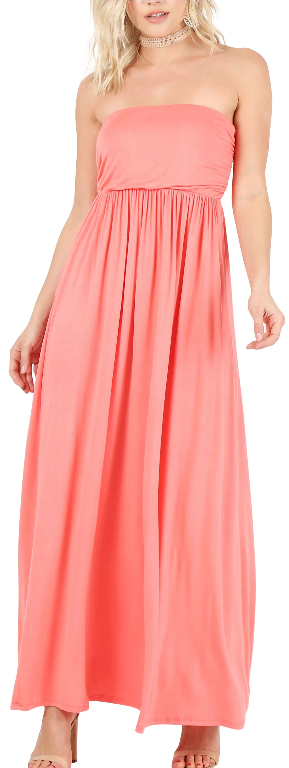 Nothing to Hide Strapless Maxi