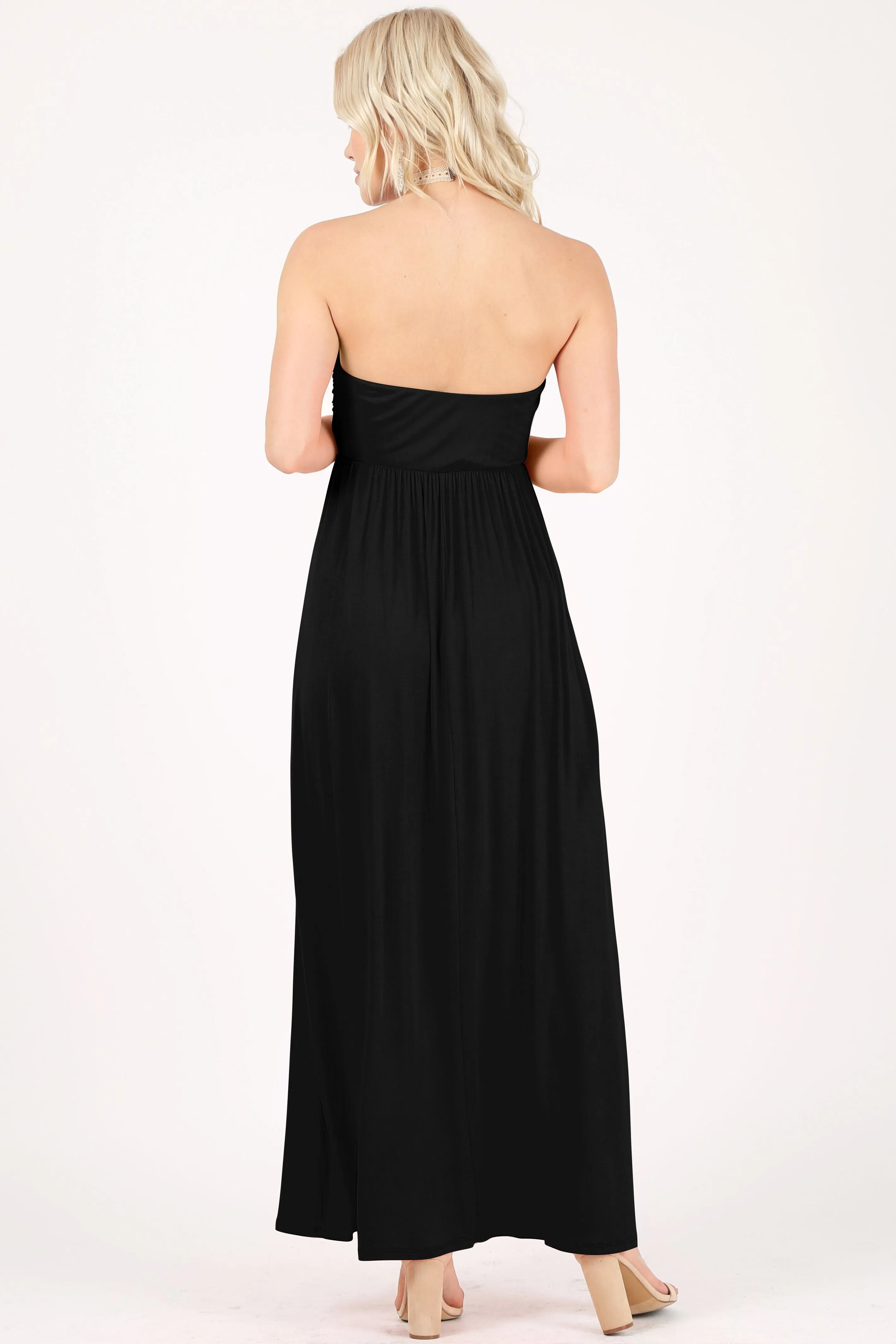 Nothing to Hide Strapless Maxi