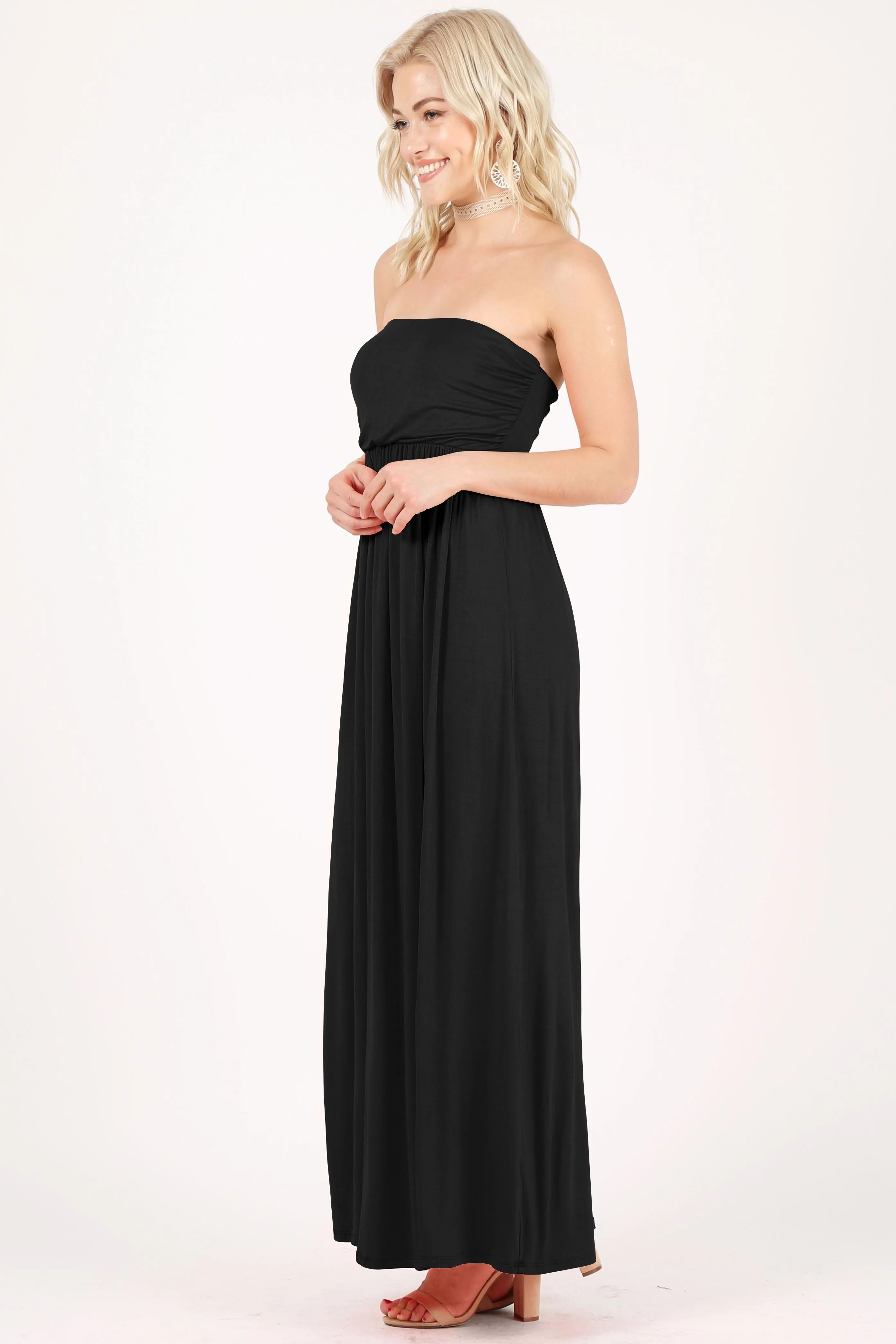 Nothing to Hide Strapless Maxi