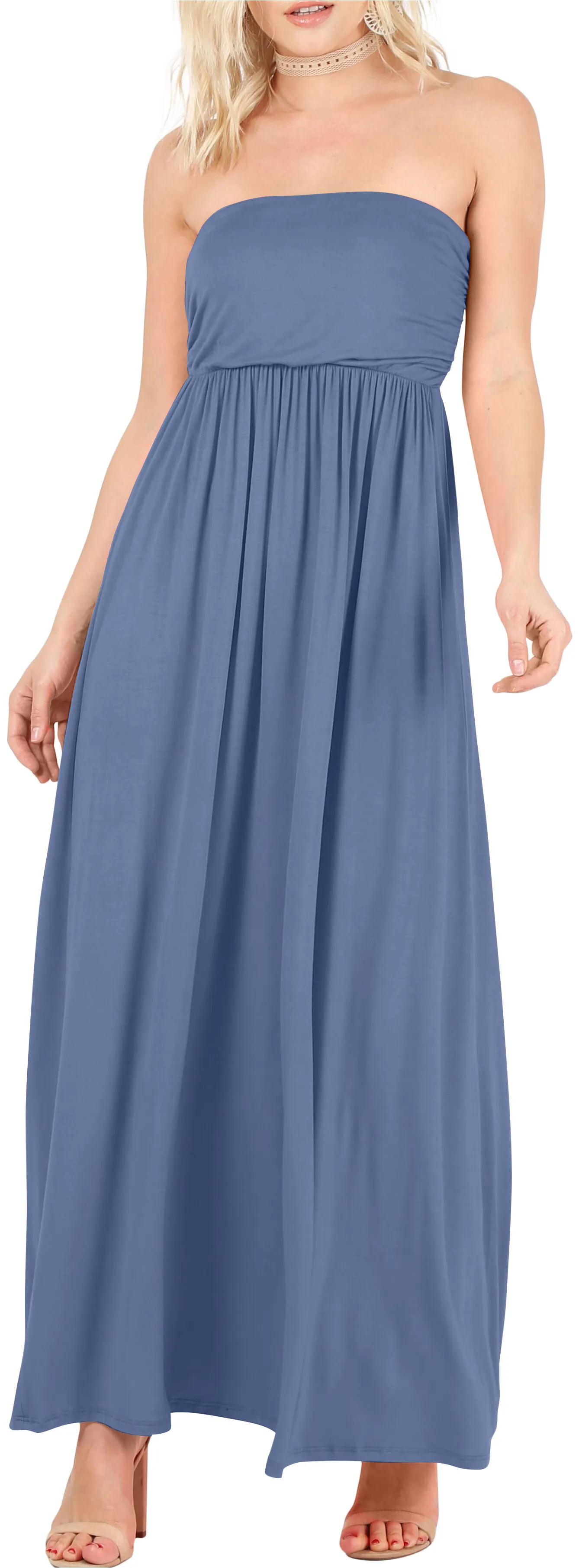 Nothing to Hide Strapless Maxi