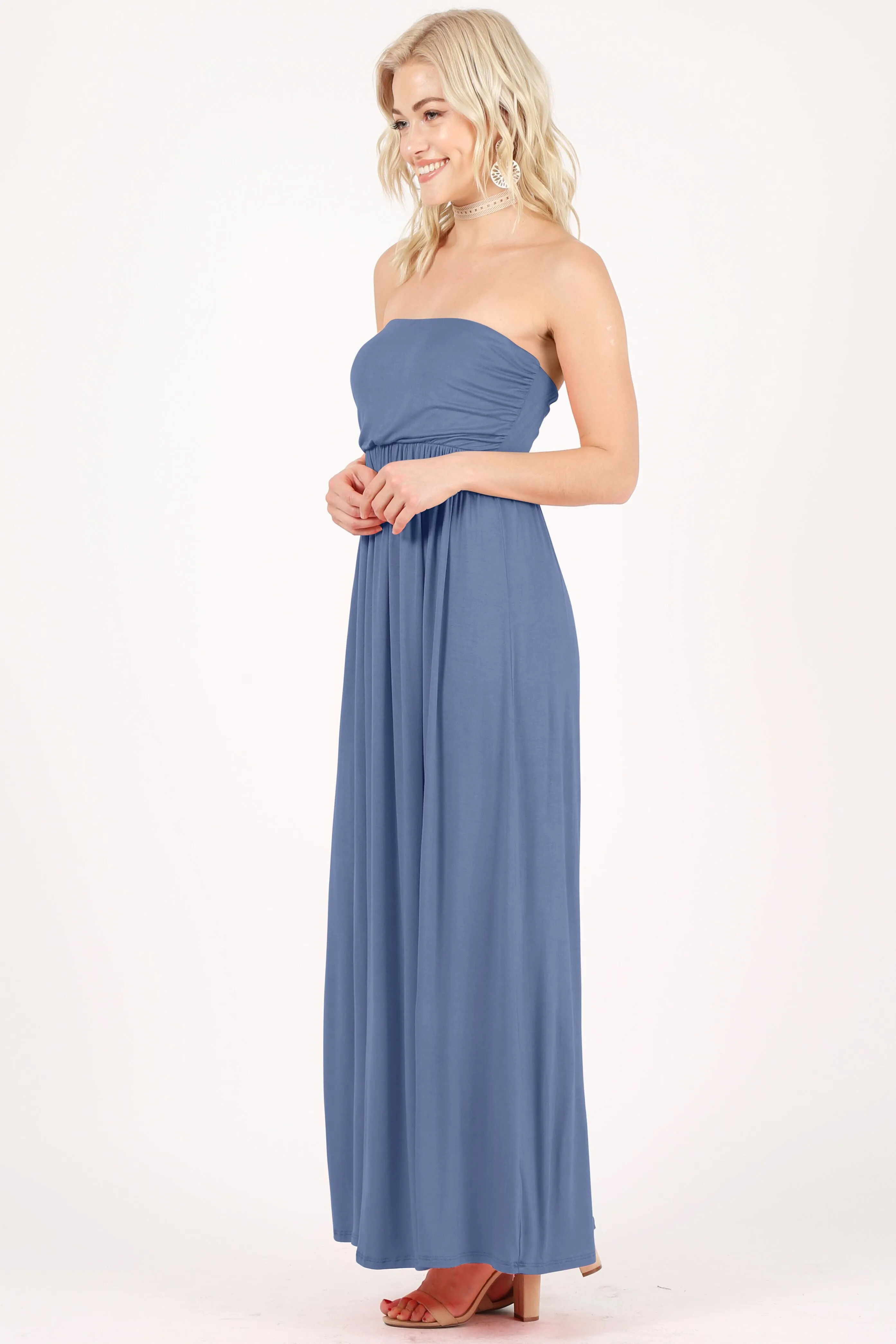 Nothing to Hide Strapless Maxi