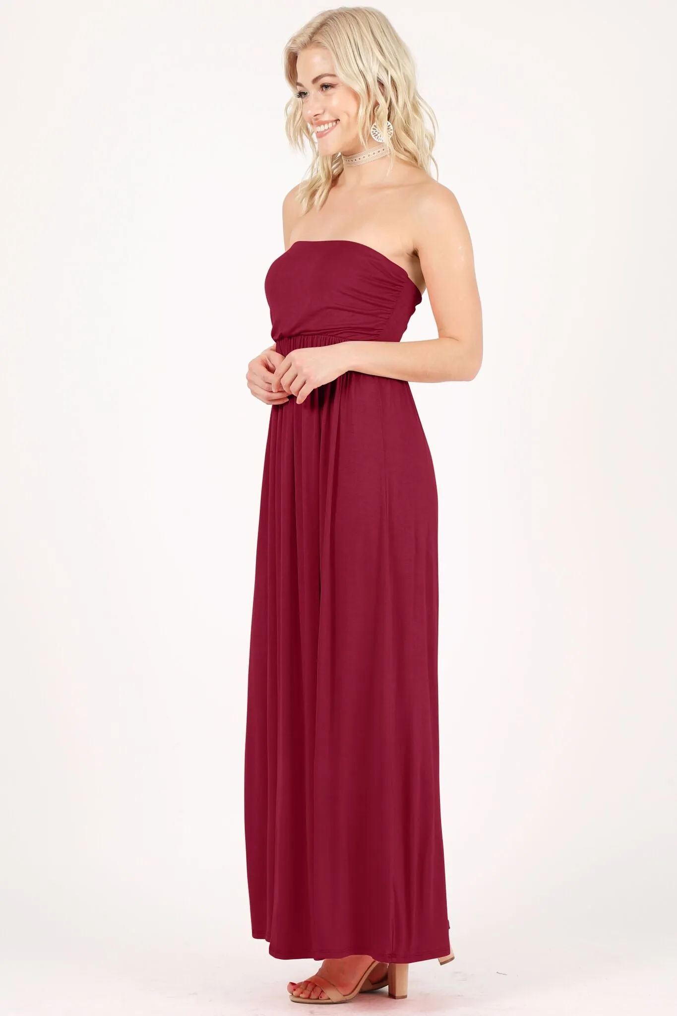 Nothing to Hide Strapless Maxi