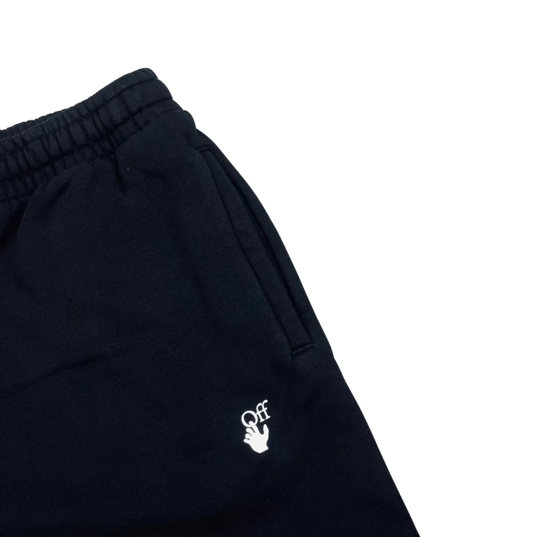 Off-White Hand Off Slim Cuffed Black Sweatpants