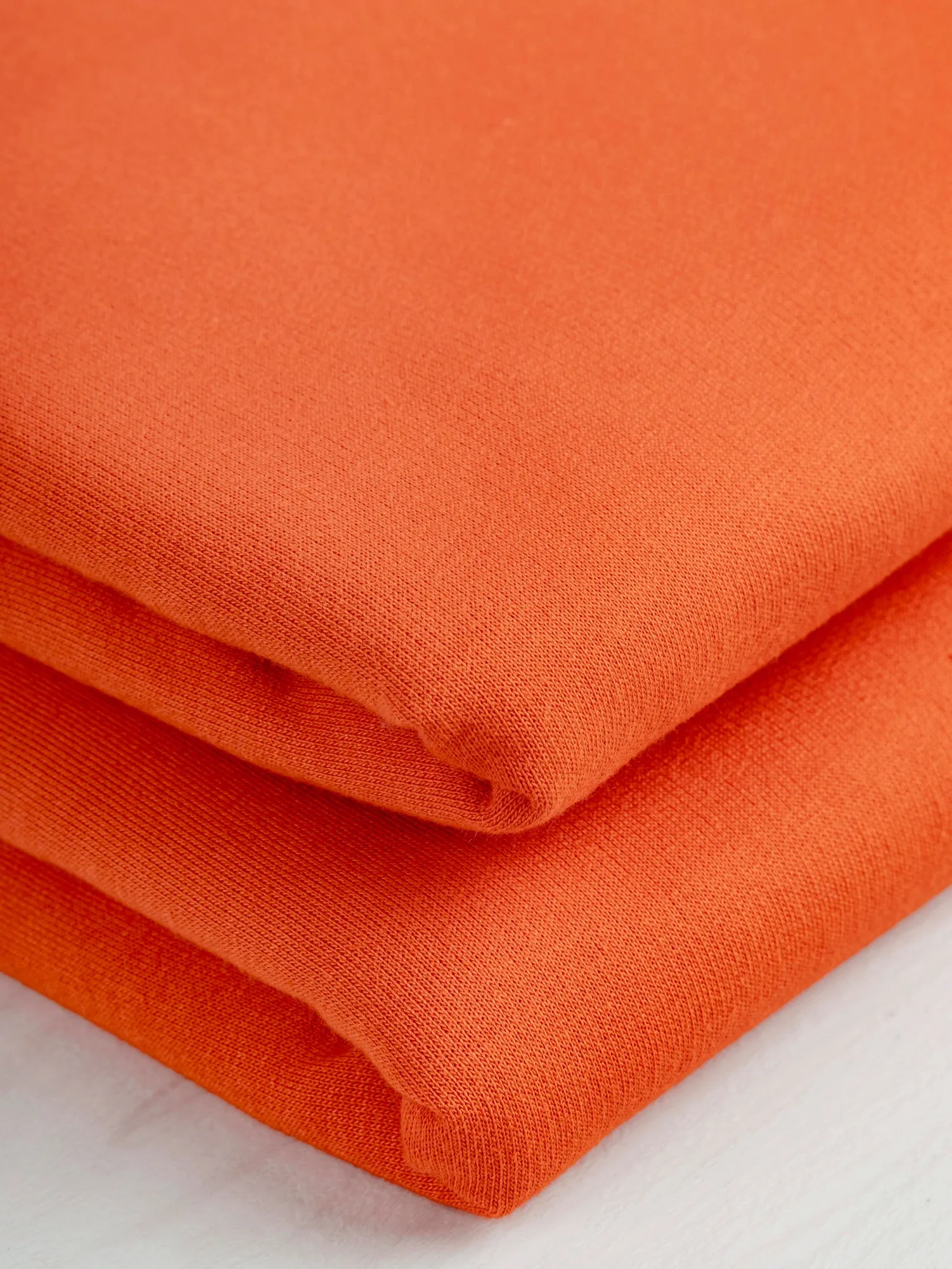 Organic Cotton Fleece - Orange