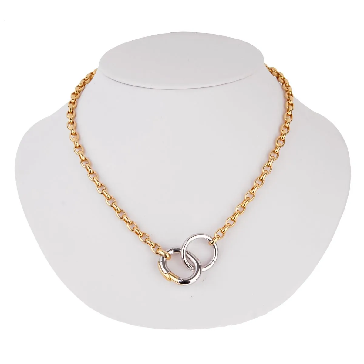 Pomellato Chain Link Yellow Gold Necklace