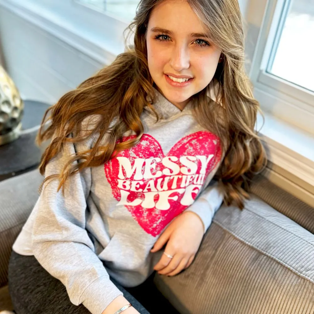 "Messy Beautiful Life" Super Soft Hoodies