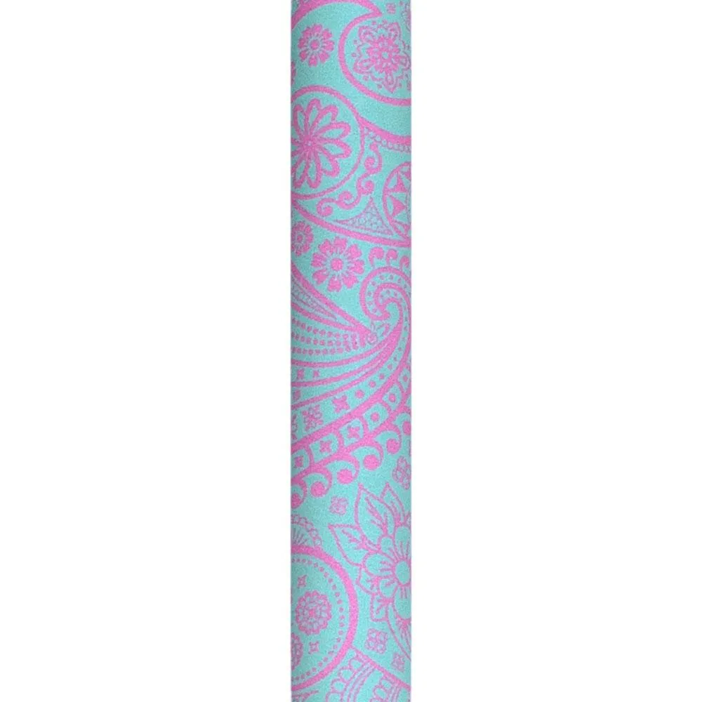 Scratch & Dent Elegant Floral Blossom Designer Folding Adjustable Walking Cane w/ Engraved Collar V1787