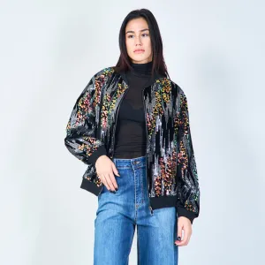 Sequin bomber jacket wholesale