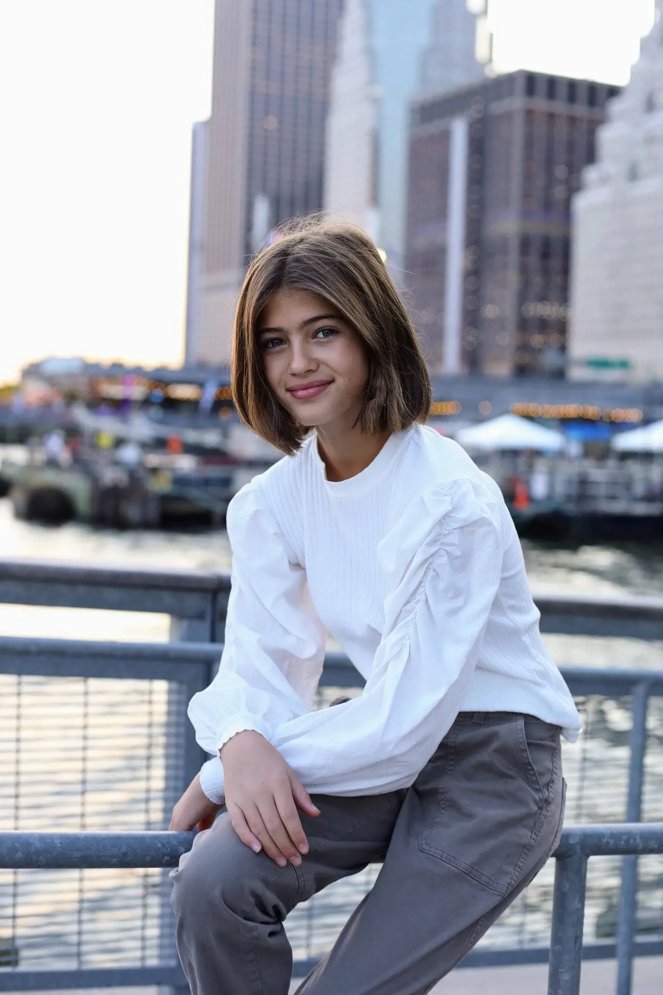 Simple Puff Blouse