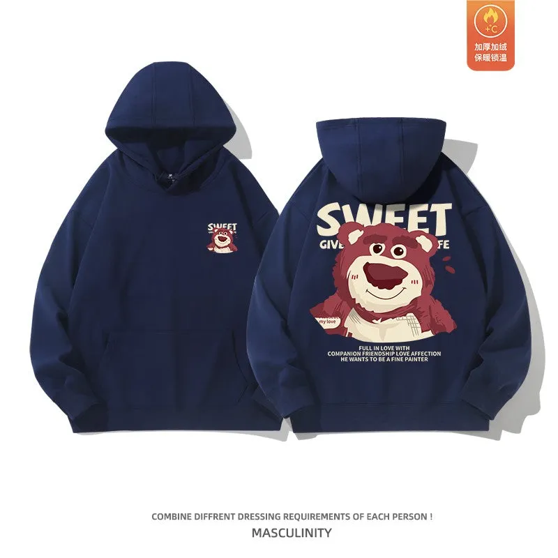 Sweet Hoodies for men and women couple spring hoodies