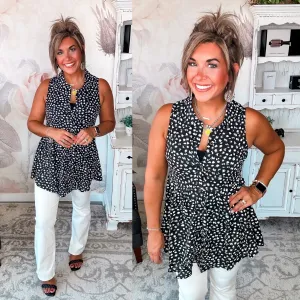 The Time Has Come Button Down Tunic