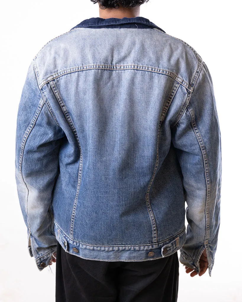 Vintage Levis Courdroy Collar Denim Furr Jacket