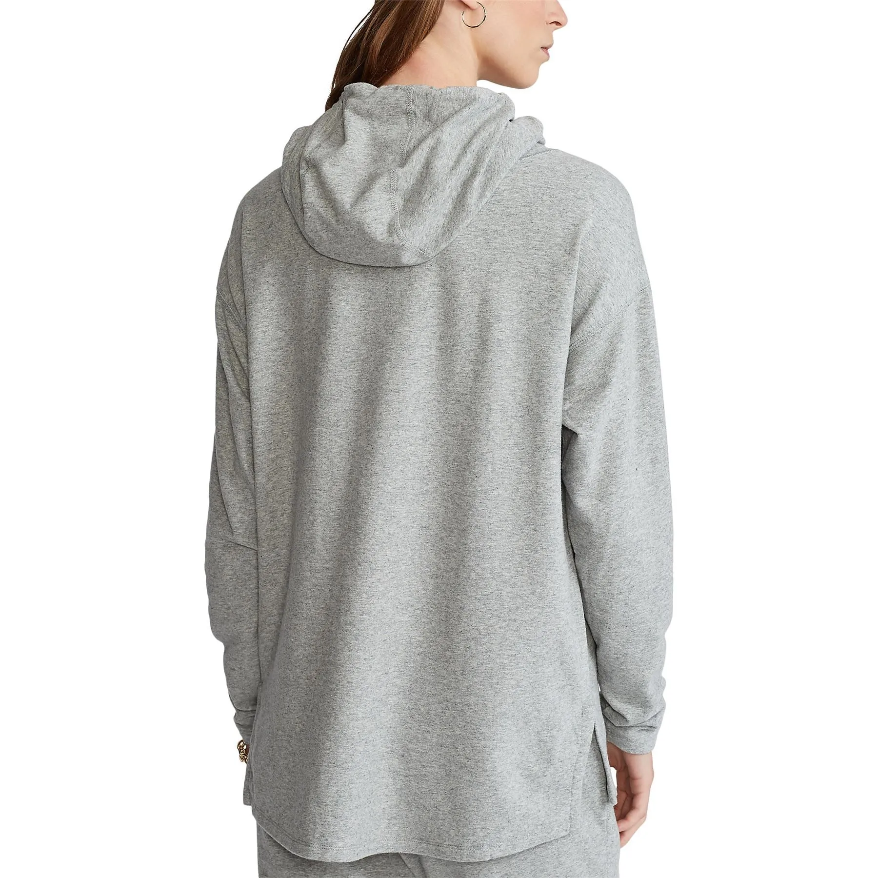 Womens Cloud Fleece Soft Hoodie Grey Heather - SS23