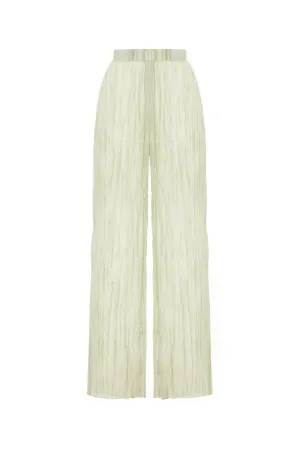 Wrinkle Pleated Trousers